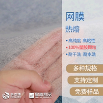 Reticle hot melt PA Hot Melt Adhesive mesh garment fabric double-sided adhesive lining factory direct sales