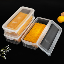 Noodle storage box fruit grains fresh-keeping box household food noodle box sealed hanging noodle storage box large
