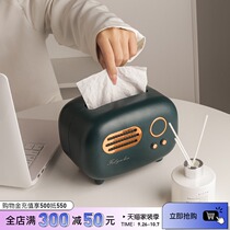 Nordic creative tissue box home living room coffee table decorations ornaments light luxury porch cute storage paper box