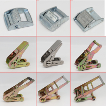 Ratchet tensioner tightening rack webbing strap with 2 5-10cm strap pressure buckle rope tensioner