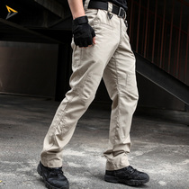 Winter outdoor tactical pants mens thin wear-resistant waterproof military fans special forces training pants city tooling pants military pants