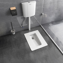 Wrigley squat toilet water tank set