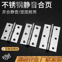Cabinet door stainless steel flat open micro mini mute bearing small hinge 2 inch hinge doors and windows foldout hinge leaf case