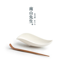 Mr. Nanshan original white tea Lotus ceramics home tea appreciation Tea Tea Tea Tea creative kung fu tea ceremony accessories