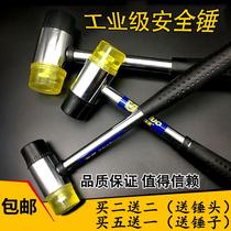 Wood massage hammer hammer home body small hammer hammer hammer hammer hammer hammer hammer hammer beat rubber hammer back Hammer