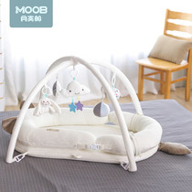Portable Crib Medium Bed Anti-Pressure Multifunction Removable Baby Bed Newborn Bb Gaming Womb Bed