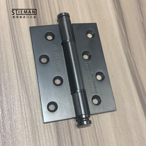 Italian pure copper hinge brushed black Gray