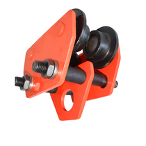  Pengxiang 1 ton hand-pushed sports car I-beam pulley track lifting pulley block ground wheel hand-pulled car special