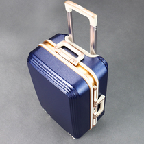 2021 new luggage female small light 20 inch boarding password trolley case 24 aluminum frame travel suitcase men 26
