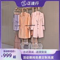 Xikeda rotating hanger 360 degree multifunctional cloakroom wardrobe floor rack metal corner hanger