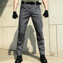 Eagle claw action tactical pants mens autumn and winter stretch training pants outdoor pants military pants overalls slim wear-resistant trousers