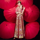Xiuhe dress bride 2020 new style wedding toast dress Chinese dress dragon and phoenix gown wedding dress female show kimono