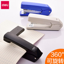 Full 25-Del 0434 Rotatable Stapler Large Office Stapler Medium-size Stapler Medium-Sew Binding Machine