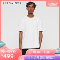 ALLSAINTS男士MUSICA圆领T恤 春夏短袖宽松休闲t恤MD035Q