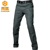 Spring and Autumn Lightning instructor tactical trousers mens outdoor overalls military fans Special Forces pure cotton stretch straight training pants