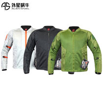 Alien snail summer breathable fall-proof motorcycle riding suit