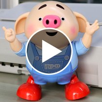 Tiktok, the same electric dancing baby, can play the baby toy, the male is 1 years old, 2 children and girls.