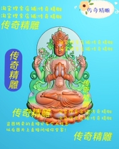 Stereo Lotus Thousand Hand Audio Map JDP Gray Gray Figure BM relief chart Jade sculpture Buddha Zen 05803