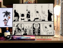 (Spot) Saga Model Play Mystery Gallery Animation Scene Fourth Bomb Partner's Imprint Decorative Painting