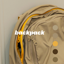Madebag niche design sense 2021 new schoolbag female college students ins Japanese backpack travel backpack men
