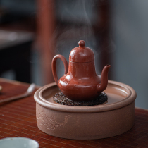 Yixing Zisha teapot tea set authentic Dahongpao Zhume full handmade Siting pot Zhume works 150CC
