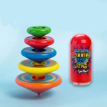 Childrens toys Gyro toys Parent-child interactive hands-on stacking music gyro launcher Haidilao with the same toy