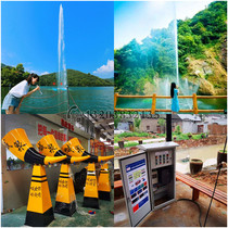 Scenic farm amusement equipment Net Red swing bridge swing wishing tree shouts spring sand nest rainbow trampoline bouncing cloud