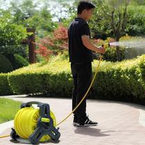 Sealed water pipe frame 20-30 meters watering flower wash car hose car set garden lawn irrigation water truck storage rack