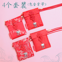 Lanyard red envelope New Year pressure year old bag Baby full moon Birthday year 10000 yuan Strap red packet Creative red packet