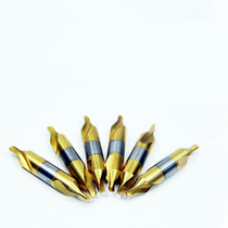 Center drill Centering drill Full grinding titanium plated spiral groove stainless steel type A