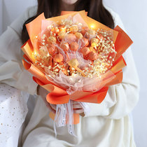 Lollipop bouquet creative gift birthday gift female walking heart senior girl to send girlfriends children wife girlfriend