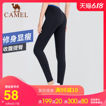 Camel outdoor sports casual wear pants women's running tight elastic fitness suit high waist Yoga Pants