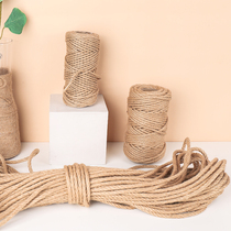 Cat climbing frame homemade diy material hemp rope handmade cat climbing Post accessories replacement cat catch sisal rope cat catch cat toy