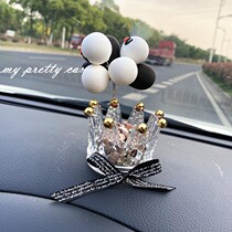 Creative car car ornament balloon interior couple swan beautiful cute goddess aromatherapy
