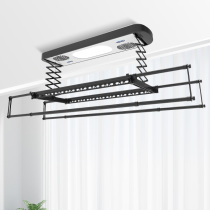 Yihang intelligent electric drying rack Sterilization air drying drying household balcony LED lighting lifting hanger four-pole drying