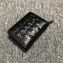Mall Withdrawal of Teller Goods Ultra Worth White Vegetable Price Handling Genuine Leather Men and Men General Head Cow Leather Pure Leather Bank Card Bag
