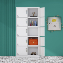 Bath locker ten 10-door employee cabinet balcony storage locker tin wardrobe storage cabinet storage cabinet