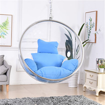 Transparent hanging chair Net red bubble chair Hanging basket hanging glass hanging ball Home outdoor swing Bed and breakfast cradle chair