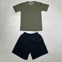 Physical training clothing suit men and women summer physical fitness clothing outdoor training short-sleeved shorts military training clothing t-shirt