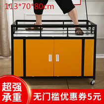 Float shelf Supermarket special car promotion table Removable pulley sale dump truck pile head display rack promotion~
