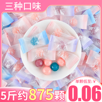 A Ming Ge Net red peach high value white peach fruit juice hard candy wedding candy candy bulk wholesale