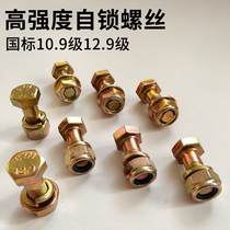 Rotary Tiller blade screw 12 9 level high strength self-locking screw Haofeng rotary tiller Knife Magazine tool holder screw