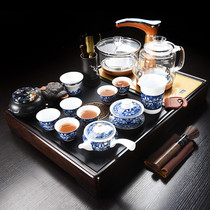 Tea set ebony tea tray small household simple home simple automatic water integrated Tea Sea drainage tea table