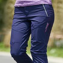 Outdoor quick-drying pants mens and womens summer thin slim quick-drying trousers breathable large size elastic charge pants mountaineering pants women