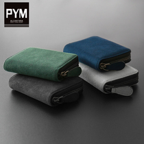 Card Bag Men Turn Fur Card Bag Delicate Anti-Degauss Multifunction Small Card Clip Credential Bag Wallet SLEEVE WOMAN