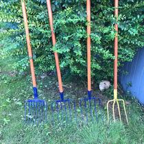 Straw fork large steel fork agricultural Iron Fork Railway fork gardening fork wheat straw fork waste fork multi-strand fork agricultural tools