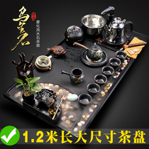 One-Piece 1 2 meters large Wujin shi cha pan kung fu tea set household automatic simple tea Stone tea ceremony