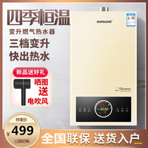 oupaixin Ou Pai Xin constant temperature gas water heater liquefied gas natural gas artificial gas water heater 12 liters