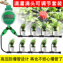 Atomization sprinkler irrigation gardening drip irrigation sprinkler equipment intelligent automatic flower watering device dripper system timing watering