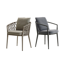 Nordic outdoor patio rattan choreography chair double outdoor leisure garden open table tea table table and chairs combined sunscreen
